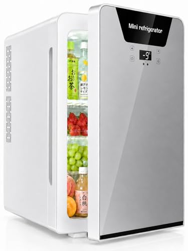 Amazon.co.jp: PLIOSN 小型冷蔵庫 22L 小型 冷温庫 ミニ冷蔵庫